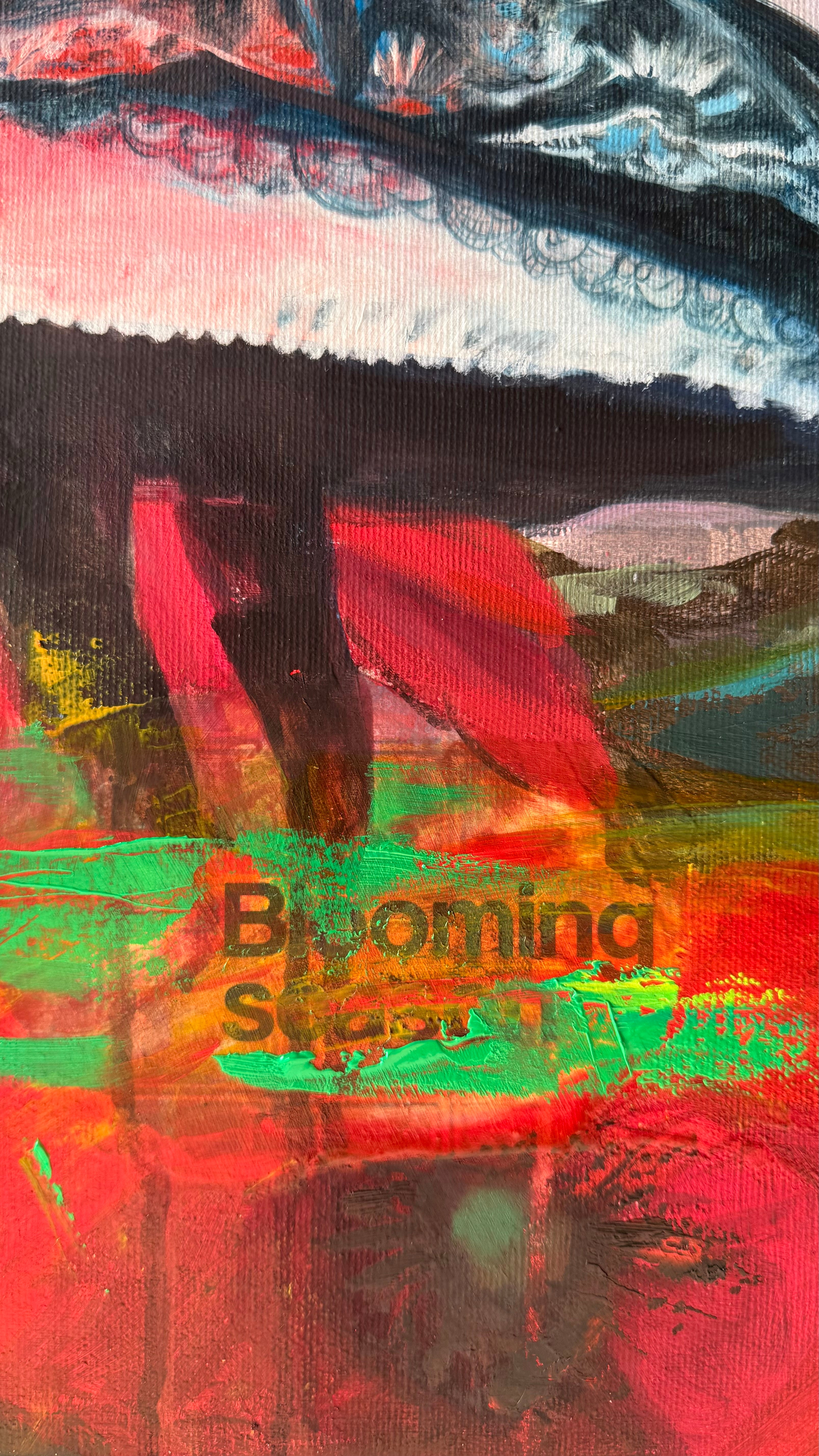 Blooming season original oilpainting – Tale Teller Atelier